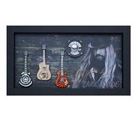 RGM9071 Zakk Wylde Miniature Guitar Collection in Shadowbox Frame
