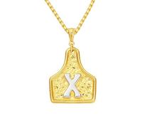 rgwtgkyh Silver Belt Buckle Initial Necklaces for Women Dainty Western Initial Letter Pendant Necklace Personalized Letter Pendant Necklace Jewelry Gifts for Cowgirl Cowboy, L, Metal, No Gemstone