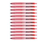 RGYBAO 12PCS Retractable Gel Inks Pen 0.5MM Tip Gel Pen Quick Drying Inks for Adult Note Taking Writing