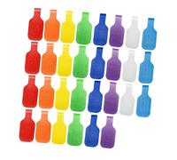 RGYBAO 20Pcs/30Pcs/50Pcs Labeled Cable Tie 8 Color Nylon Wire Organizers for Home Work Daily Use Labeling Wire Markers