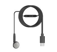 RGYBAO 3.5mm / Type C in Ear Single-Side Earphones Single Side Earbud Headphone Corded Headsets for Mobile Phones Notebook Integrated Microphone Headsets
