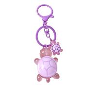 RGYBAO 3D Turtles Charm Keychain Accessory Fashionable Animal Shape Key Rings Tortoise Bag Decoration for Women