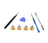 RGYBAO 8pcs Joystick Replacement Set with Screwdriver & Pry Tool Accessory for P5 Controller Enhances Gaming