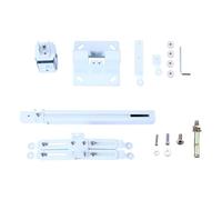 RGYBAO Adjustable Projector Mount Bracket 43-65cm, Projector Ceiling Mount Ceiling and Wall, Holds Up To 15kg, Black