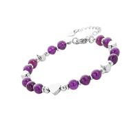 RGYBAO Authentic Gemstones Beaded Unique Textured Jewelry Her Him Anniversary Birthday Present Genuine Stone Bead