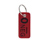 RGYBAO Blood Type Embroidered Keychain Pendant Fashionable Accessory for Bags and Backpacks Handmade Student Key Decoration