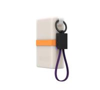 RGYBAO Cable Slot Battery Cover for 120W Charging Pack, Silicone Sleeve with Carry Loop for Commute and Trip Use Daily Soft Silicone Case with Center Strap and Tidy Cable Access