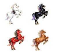 RGYBAO Classical Horse Year Brooch Sturdy Alloy For Zodiacs Enthusiasm And Stylish Accessorizing Perfect As A For Various Occa
