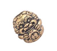 RGYBAO Distinctive Brass Owl Lions Pendant Jewelry Beads for Those Seeking a Touch of Luck and Own Expression in Accessories Fashion Jewelry Part