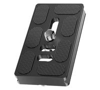 RGYBAO Precisions Machined Camera Quick Release Plate with Not Slip Rubber Aluminum Quick Release Plate Simple Installation