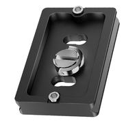 RGYBAO Precisions Machined Camera Quick Release Plate with Not Slip Rubber Aluminum Quick Release Plate Simple Installation