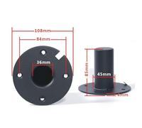 RGYBAO Professional Metal Stand Speakers Base Iron Lower Sound Seats for Stage Sound Equipment Iron Construction
