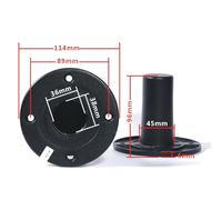 RGYBAO Professional Metal Stand Speakers Base Iron Lower Sound Seats for Stage Sound Equipment Iron Construction