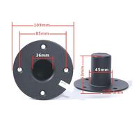 RGYBAO Professional Metal Stand Speakers Base Iron Lower Sound Seats for Stage Sound Equipment Iron Construction