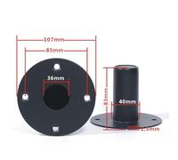 RGYBAO Professional Metal Stand Speakers Base Iron Lower Sound Seats for Stage Sound Equipment Iron Construction