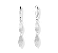 RGYBAO Twisted Drop Dangle Earrings Waterproof Spirals Leverback Drop Ear Pendants Jewelry for Women Girls Handmade Gifts