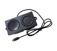 RGYBAO Type C Speakers with Noise Canceling Sound Card and Rich Stereos for Multimedia Use Type C Sound Link Speakers