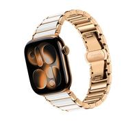 RGYBAO Watch Bracelets Wristband Replacement for Watch 11 9 8 7 Ceramic Like Finish Smartwatch Adjustable Straps for Women Men Easy Installation