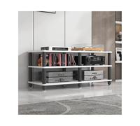 RGZFYH HIFI Stand Audio Video Equipment Tower Rack HiFi Stand Modern Stereo Component Cabinet Record Player Turntable Amplifier Receiver Shelf for Game Console Living room(Wei,3 Tier)