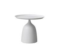 RGZFYH Mesa Metal Round Pedestal Side Table Modern Minimalist Coffee Table Living Room Bedside Table Couch End Table for Office Sofa Bedroom Balcony Patio centro