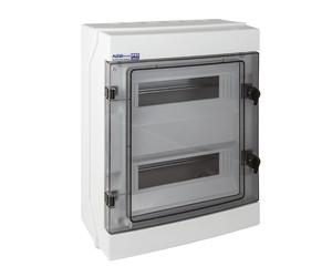 RH-24 PLASTIC DISTRIBUTOR NT 24M 2X 12M N+PE IP65 IK07 36.24