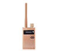 RH-HPC GPS detector Anti-Spy GPS RF Mobile Phone Signal Detector Device Tracer Finder 2G 3G 4G Detection For Telecommunications Signal Bug(Gold) radar detector