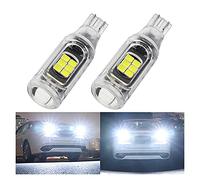 RH-HPC Headlights 2x Super Bright Reverse Back Parking Lamps T15 LED W16W Car Light Bulb 920 921 600LM Canbus Auto Polarity Free White 6000K 12V (Emitting Color : White)