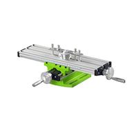 RH-HPC Mini Drill Bench Vise Mini Precision Milling Machine Worktable Multifunction Drill Vise Fixture Working Table Cross Slide Table Positioning Tool