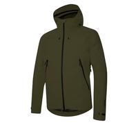 rh+ Men's MatteRhorn 3 Layer Softshell Jacket, Dark Kaki, S
