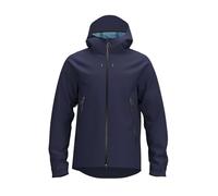 rh+ Men's MatteRhorn 3 Layer Softshell Jacket, Midnight Blue, L