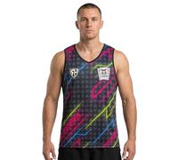 RH MMVII Las Vegas Wild Jokers Mens Rugby Vest Training Singlet - XL