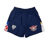 RH MMVII Mens Rugby Training Match Shorts Taiaha Fighting Maoris Patagonia Gauchos Osaka Super Sumos Long Bay Lions Bondi Beach Marlins (UK, Alpha, XXL, Regular, Regular, Sumos)