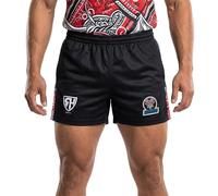 RH MMVII Mens Rugby Training Match Shorts Taiaha Fighting Maoris Patagonia Gauchos Osaka Super Sumos Long Bay Lions Bondi Beach Marlins (UK, Alpha, 3XL, Regular, Regular, Maoris)
