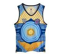 RH MMVII Mens Summer Beach Vest Singlet Taiaha Fighting Maoris Patagonia Gauchos Osaka Super Sumos Long Bay Lions Bondi Beach Marlins (UK, Alpha, XXL, Regular, Regular, Gauchos)
