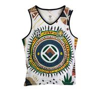 RH MMVII Mens Summer Beach Vest Singlet Taiaha Fighting Maoris Patagonia Gauchos Osaka Super Sumos Long Bay Lions Bondi Beach Marlins (UK, Alpha, 3XL, Regular, Regular, Lions)