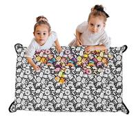 RHAIQBVC DIY Coloring Blanket, 114x146cm Washable Coloring Blanket,Color Your Own Throw Blankets for Adults, Creative Personalized Art Project, Soft Cozy Drawing Throw Home Bedroom Decor Ideal(A)