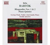 Rhapsodies 1 & 2 / Piano Quintet by Gyorgy Pauk (1995-06-27)