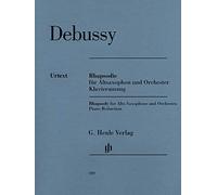 Rhapsody for Alto Saxophone and Orchestra - with the original saxophone part, as well as an additional one - alto saxophone, piano - piano reduction with solo parts - (HN 989)