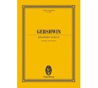 Rhapsody in Blue for Piano and Orchestra. Study Score, Gershwin 9783795761608.