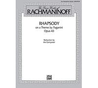Rhapsody on a Theme by Paganini, Op. 43: The Piano works of Rachmaninoff, Belwin Edition