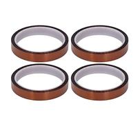 Rhawuy Antistatic Polyimide Tape Multi - Pack | 300℃ High Temp Insulation for Circuit Boards/Lithium Batteries | 33M Heat Tolerant Kapton Tape | No Glue Left Behind, Easy Tear (Width 15mm / 0.6in)