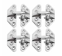 Rhawuy Boat Door Hinges 316 Stainless Steel | 70x67mm Marine Hatch Hinge Replacement | Weather & Tarnish Proof for Inflatable Yacht/Fiberglass Boat/Commercial Ship | 4PCS Set
