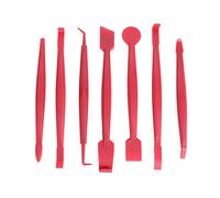 Rhawuy Car Border Finishing Tools 7pcs Kit | Dependable PP Material for Mar - Absent Film Installation | Auto Trim Spacing Scraper for Car Wraps/Adhesive Film/Paint Protection