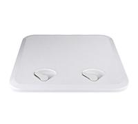 Rhawuy Marine Deck Hatch 460x510mm | Protected - ABS Flush Mount for Boat/RV/Yacht | 180° Hinge with Textured Lid | Heavy Duty Square Accessories