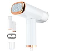 RHAYLE Clothes Steamer, Foldable Handheld Steamer, Efficient Garment Steamer for Wrinkle Removal,6S Fast Heat-up, Large Capacity 120ml Water Tank, Clothes Hand Held Steamer Travel Iron Home Essentials