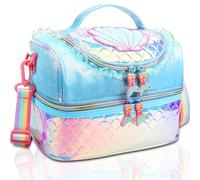 RHCPFOVR Kids Lunch Bag - Double - Decker Cooler Insulated Lunch Box for Boys Girls,Washable Lunch Bag and Reusable Toddler Lunchbox for School and Daycare