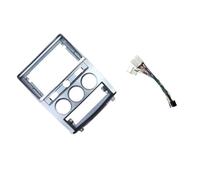 RHD 9 Inch Car Radio Android Stereo Frame Player Head Unit Fascia Panel Dash For Mitsubishi For DELICA D5 2007-2009 CFCPKOYOZD(Frame with cable)