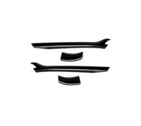 (RHD Black) Car Rearview Mirror Strip Moulding Frame Cover Trim For Mazda CX60 cx 60 2022 2023 Accessories RHD