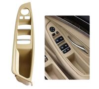 RHD-Driver Side Door Handle for BMW 5 Series F10 F11,Window Switch Armrest Panel,Driver Seat Button Switch Frame Storage Box for BMW 520 523 525 528 530 535 2010-2016 (Beige)
