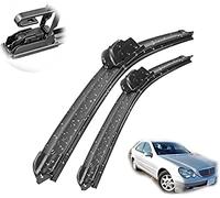 RHD Front Wiper Blades For Mercedes-Benz C-Class C32 W203 2000-2003 Windshield Windscreen Front Window 24"21"